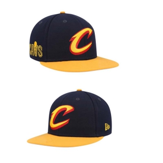 NBA Cleveland Cavaliers New Era Navy Gold 9FIFTY Snapback Hat 2014