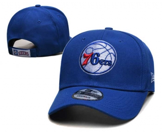 Wholesale NBA Philadelphia 76ers New Era Royal Curved Brim Embroidered 9FIFTY Snapback Hats 2015