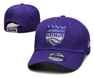 Wholesale NBA Sacramento Kings New Era Purple Curved Brim Embroidered 9FIFTY Snapback Hats 2011