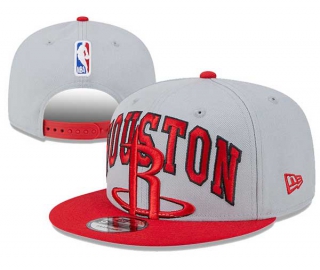 NBA Houston Rockets New Era Gray Red Tip-Off Two-Tone 9FIFTY Snapback Hat 3019