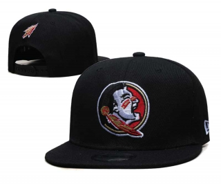 NCAA Florida State Seminoles New Era Black 9FIFTY Snapback Hat 6005