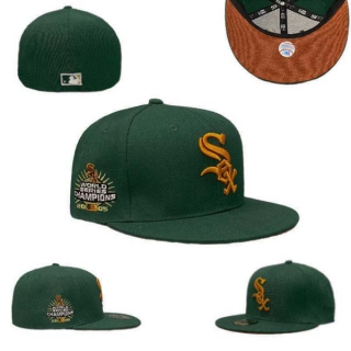 Wholesale MLB Chicago White Sox New Era Green Gold Logo 2005 World Series Champions 59FIFTY Fitted Hat 0515