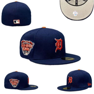 Wholesale MLB Detroit Tigers New Era Navy 2005 All-Star Game 59FIFTY Fitted Hat 0504