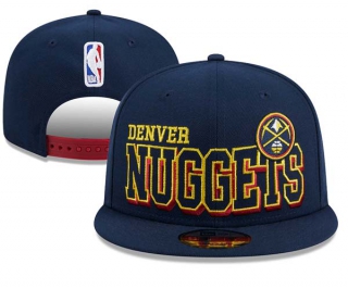 NBA Denver Nuggets New Era Navy Gameday 9FIFTY Snapback Hat 3004