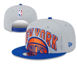 NBA New York Knicks New Era Gray Blue Tip-Off Two-Tone 9FIFTY Snapback Hat 3024