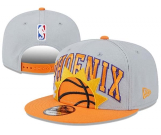 NBA Phoenix Suns New Era Gray Orange Tip-Off Two-Tone 9FIFTY Snapback Hat 3017