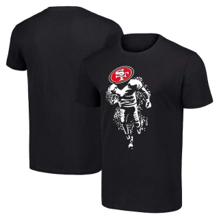 Men's NFL San Francisco 49ers Black Starter Logo Graphic T-Shirt