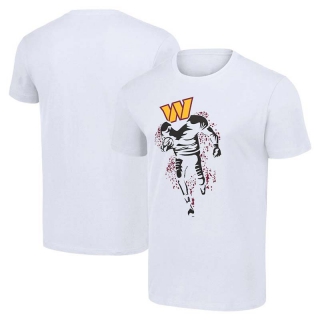 Men's NFL Washington Commanders White Starter Logo Graphic T-Shirt