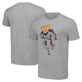 Men's NFL Washington Commanders Gray Starter Logo Graphic T-Shirt