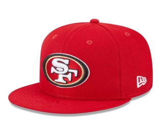 NFL San Francisco 49ers New Era Red 9FIFTY Snapback Hat 2016