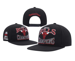 NBA Chicago Bulls Mitchell & Ness Black 1991 NBA Finals Snapback Hat 8062