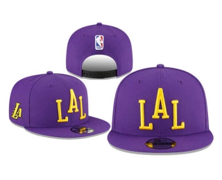 NBA Los Angeles Lakers New Era Purple 2023-24 City Edition Alternate 9FIFTY Snapback Hat 8072