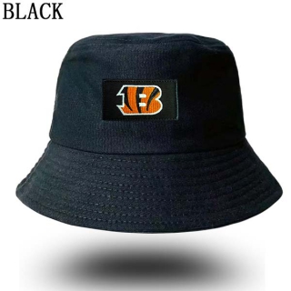 Unisex NFL Cincinnati Bengals New Era Buket Hat Black 9002