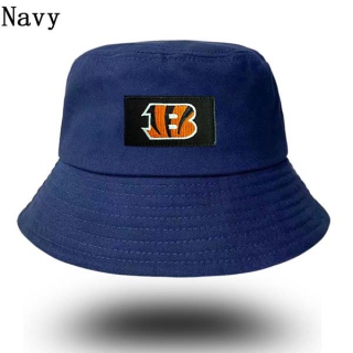Unisex NFL Cincinnati Bengals New Era Buket Hat Navy 9003