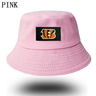 Unisex NFL Cincinnati Bengals New Era Buket Hat Pink 9004