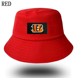 Unisex NFL Cincinnati Bengals New Era Buket Hat Red 9005