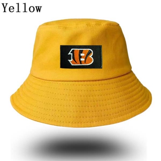 Unisex NFL Cincinnati Bengals New Era Buket Hat Yellow 9007