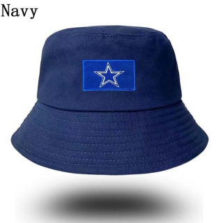 Unisex NFL Dallas Cowboys New Era Buket Hat Navy 9003