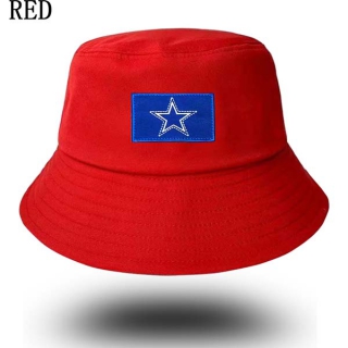 Unisex NFL Dallas Cowboys New Era Buket Hat Red 9005