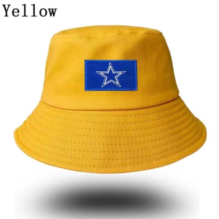 Unisex NFL Dallas Cowboys New Era Buket Hat Yellow 9007
