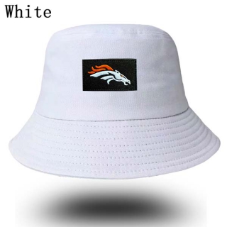 Unisex NFL Denver Broncos New Era Buket Hat White 9006