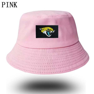 Unisex NFL Jacksonville Jaguars New Era Buket Hat Pink 9004