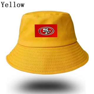 Unisex NFL San Francisco 49ers New Era Buket Hat Yellow 9007