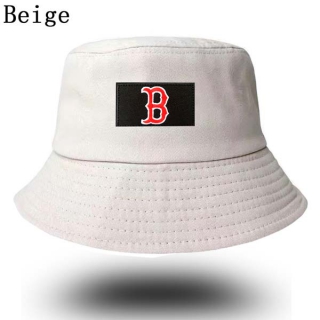 Unisex MLB Boston Red Sox New Era Buket Hat Beige 9001