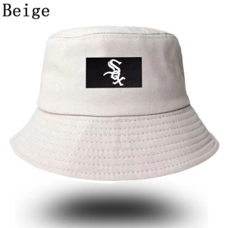 Unisex MLB Chicago White Sox New Era Buket Hat Beige 9001