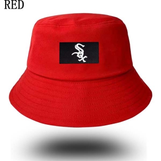 Unisex MLB Chicago White Sox New Era Buket Hat Red 9005