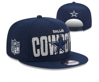NFL Dallas Cowboys New Era Navy 2023 NFL Draft 9FIFTY Snapback Hat 3095