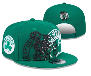 NBA Boston Celtics New Era Kelly Green Game Day Hollow Logo Mashup 9FIFTY Snapback Hat 3038