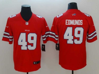Men's Buffalo Bills #49 Tremaine Edmunds Red Vapor Untouchable Limited Jersey