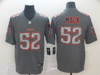 Men's Chicago Bears #52 Khalil Mack Gray Vapor Limited Football Stitched Nike Jersey