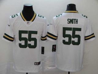 Men's Green Bay Packers #55 Za'Darius Smith White Vapor Limited Football Stitched Jersey