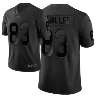 Men's Las Vegas Raiders #83 Darren Waller Black Vapor Untouchable Limited Nike Jersey