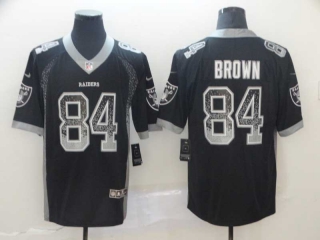 Men's Las Vegas Raiders #84 Antonio Brown Black Drift Vapor Untouchable Stitched Nike Jersey