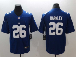 Men's NFL New York Giants #26 Saquon Barkley Blue Vapor Untouchable Limited Nike Stitched Jersey