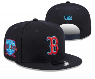 MLB Boston Red Sox New Era Navy 2023 Father's Day 9FIFTY Snapback Hat 3036