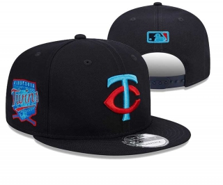 MLB Minnesota Twins New Era Navy 2023 Father's Day 9FIFTY Snapback Hat 3009