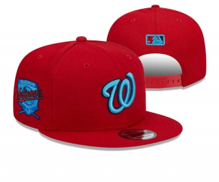 MLB Washington Nationals New Era Red 2023 Father's Day 9FIFTY Snapback Hat 3015