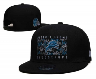 NFL Detroit Lions New Era x Ruben Rojas Black Choose Love 9FIFTY Snapback Hat 6021