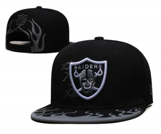 NFL Las Vegas Raiders New Era Black Graphite Rally Drive Flames 9FIFTY Snapback Hat 6075