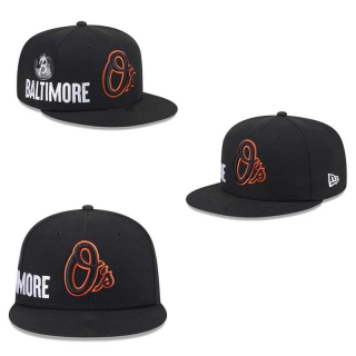 MLB Baltimore Orioles New Era Black City Connect Icon 9FIFTY Snapback Hat 2019