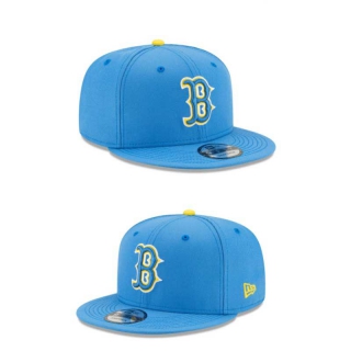 MLB Boston Red Sox New Era Light Blue City Connect 9FIFTY Snapback Hat 2055