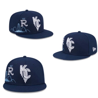 MLB Kansas City Royals New Era Navy City Connect Icon 9FIFTY Snapback Hat 2009