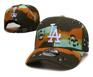 MLB Los Angeles Dodgers New Era Camo Low Brim 9FORTY Adjustable Hat 2287