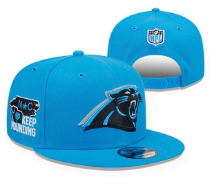 NFL Carolina Panthers New Era Blue 2024 NFL Draft 9FIFTY Snapback Hat 3004