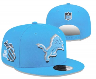 NFL Detroit Lions New Era Blue 2024 NFL Draft 9FIFTY Snapback Hat 3005