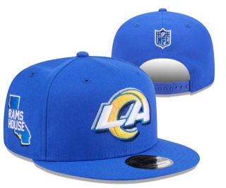 NFL Los Angeles Rams New Era Royal 2024 NFL Draft 9FIFTY Snapback Hat 3035